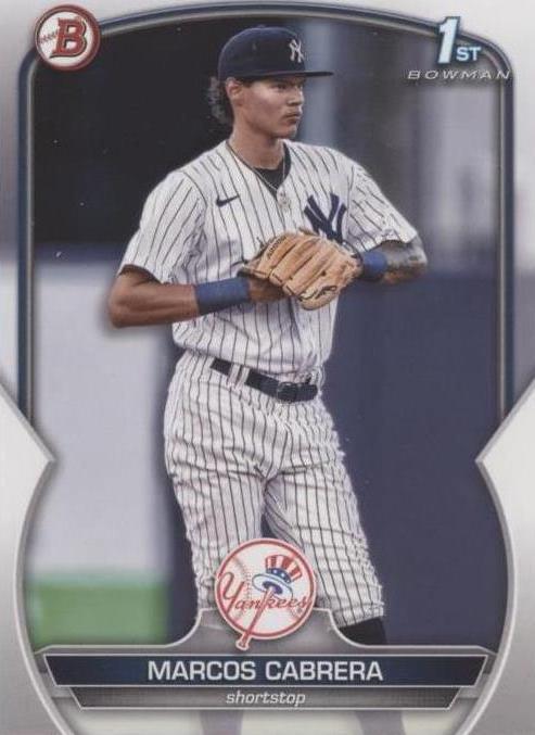 2023 Bowman - Marcos Cabrera #BP-46