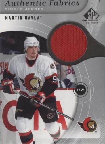 2005-06 SP Game Used Edition - Martin Havlat #AF-HV