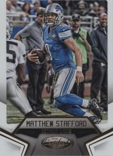 2016 Panini Certified Matthew Stafford #72