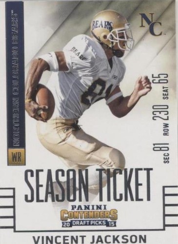 2015 Panini Contenders Draft Picks Vincent Jackson #99