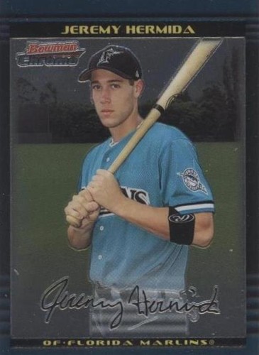 2002 Bowman Chrome Draft Picks & Prospects - Jeremy Hermida #BDP11