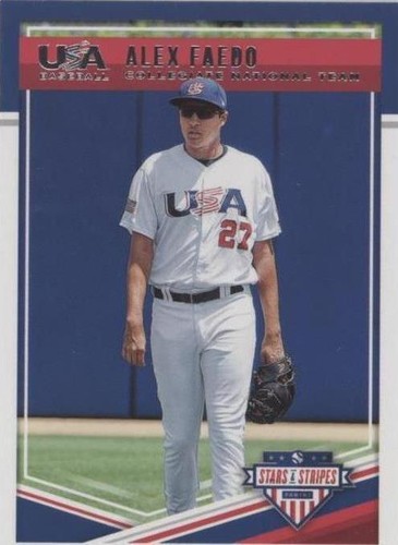 2018 Panini USA Baseball Stars & Stripes - Alex Faedo #80