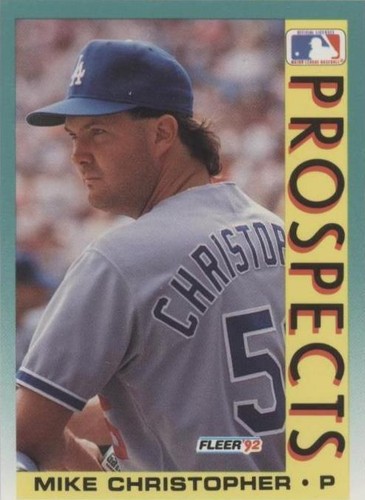 1992 Fleer - Mike Christopher #654
