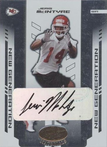 2004 Leaf Certified Materials Jeris Mcintyre #176