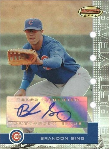 2005 Bowman's Best - Brandon Sing #131