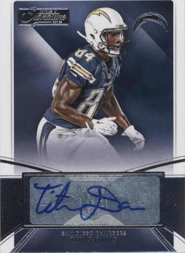 2015 Panini Donruss Signature Series Titus Davis #416