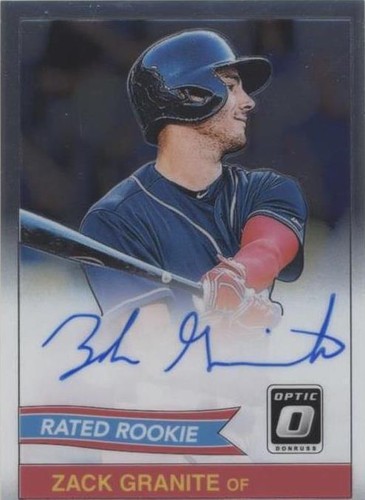 2018 Panini Donruss Optic - Zack Granite #84S-ZG