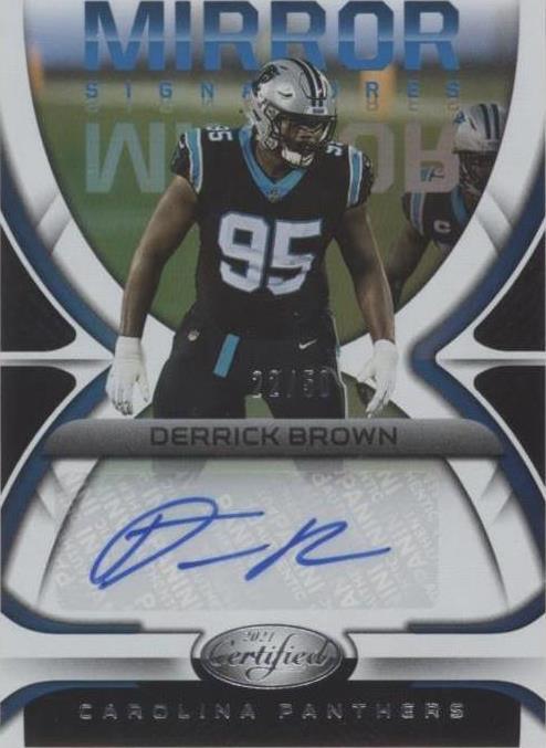 2021 Panini Certified Derrick Brown #MS-DB