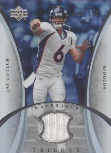 2007 Upper Deck Trilogy Jay Cutler #TM-JC