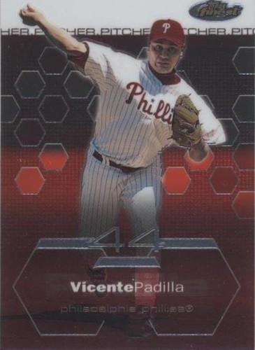 2003 Topps Finest - Vicente Padilla #91