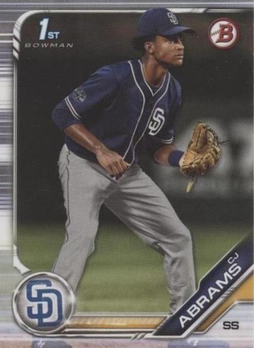 2019 Bowman Draft - C.J. Abrams #BD-85