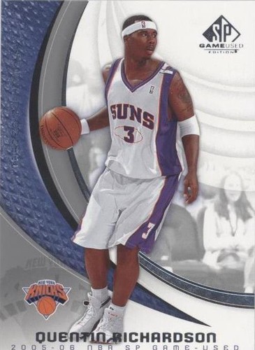 2005-06 SP Game Used Edition - Quentin Richardson #79