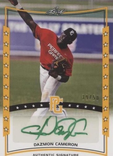 2014 Leaf Perfect Game Showcase - Daz Cameron #A-DC3