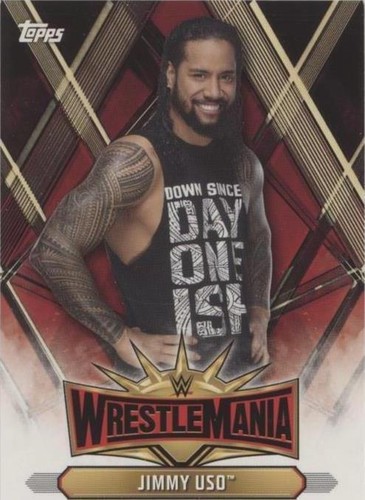 2019 Topps WWE Road to Wrestlemania - Jimmy Uso #WM-33