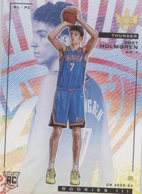 2022-23 Panini Court Kings - Rookies III Chet Holmgren #140 2022-23 Panini Court Kings - Rookies III Chet Holmgren #140