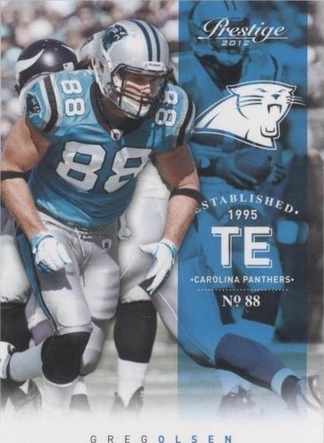 2012 Playoff Prestige Greg Olsen #28