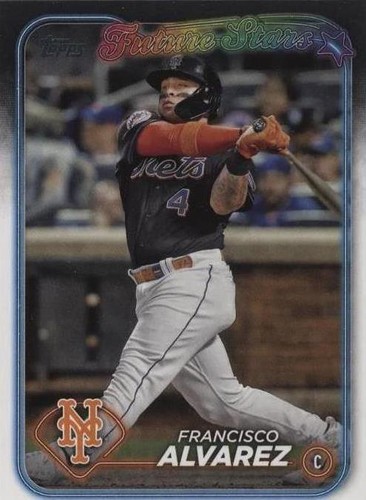 2024 Topps Series 2 Francisco Alvarez #383 Future Star New