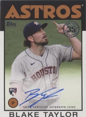 2021 Topps - Blake Taylor #86A-BT