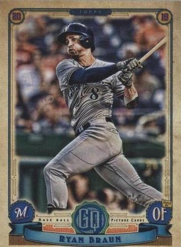 2019 Topps Gypsy Queen - Ryan Braun #172