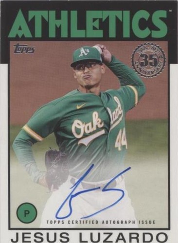 2021 Topps Update Series - Jesus Luzardo #86B-JL