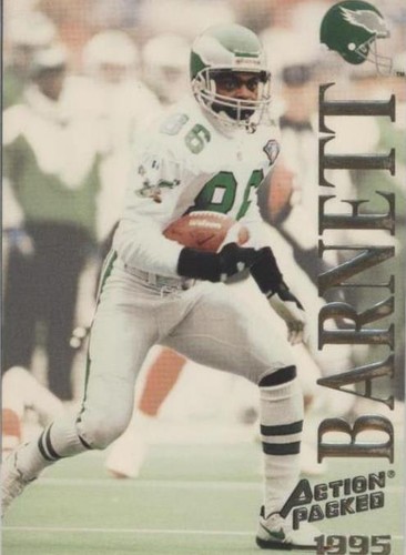 1995 Action Packed Fred Barnett #48