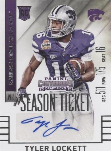 2015 Panini Contenders Draft Picks Tyler Lockett #248