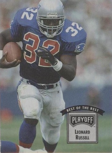 1993 Playoff Contenders Leonard Russell #39