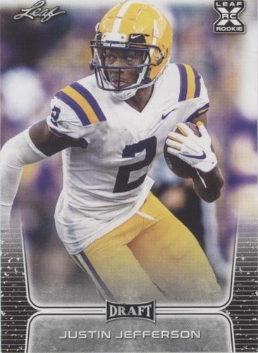 2020 Leaf Draft Justin Jefferson #40