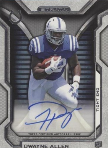 2012 Topps Strata Dwayne Allen #RA-DA
