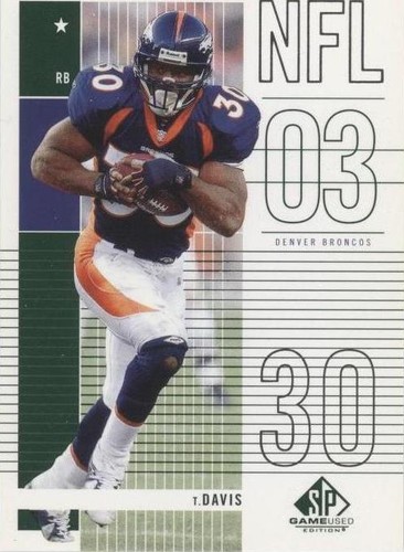 2003 SP Game Used Edition Terrell Davis #79