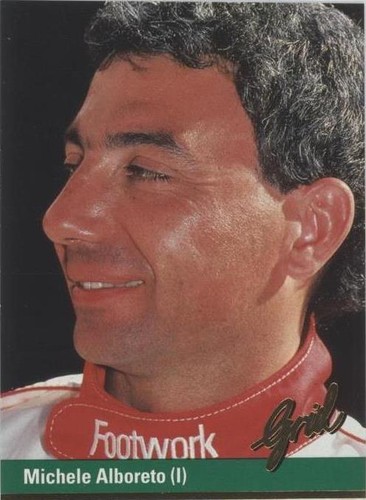 1992 Grid Motorcard Formula 1 - Michele Alboreto #43