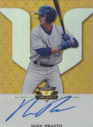 2017 Leaf Valiant Draft - Nick Pratto #BA-NP2