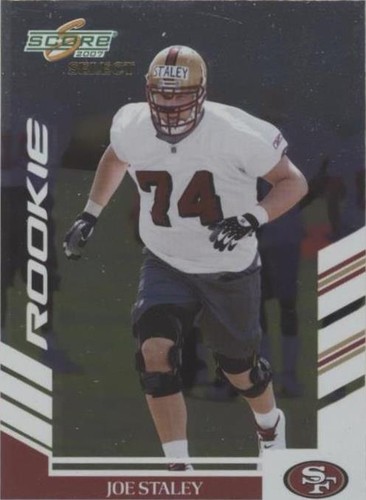 2007 Score Select Joe Staley #325