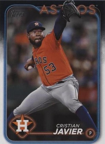 2024 Topps Series 1 - Cristian Javier #269