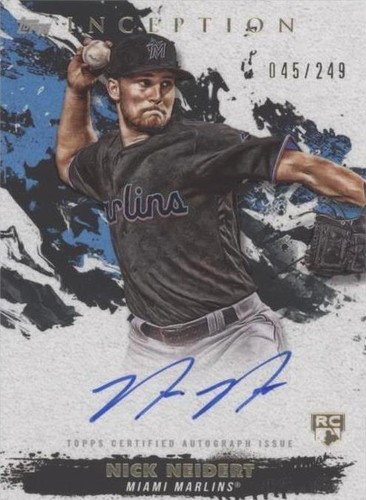 2021 Topps Inception - Nick Neidert #RESA-NN