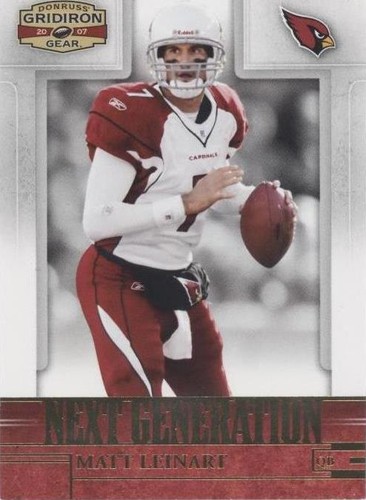2007 Donruss Gridiron Gear Matt Leinart #NG-22