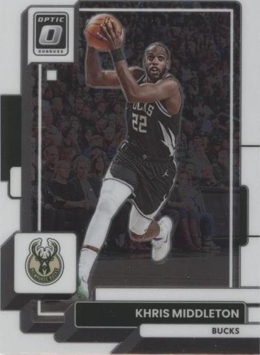 2022-23 Panini Optic Khris Middleton Gold /10 Bucks #82 | eBay
