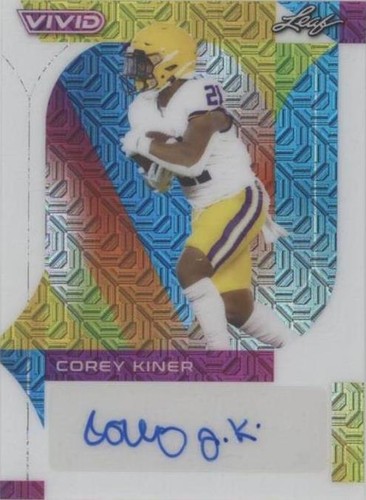 2023 Leaf Vivid Corey Kiner #BA-CK1