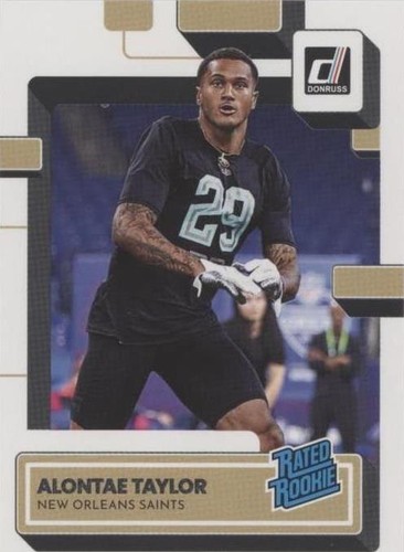 2022 Panini Donruss Alontae Taylor #373