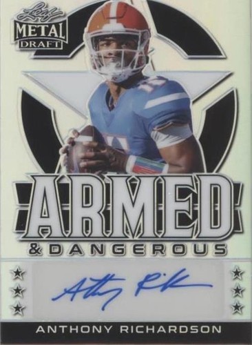 2022 Leaf Metal Draft Anthony Richardson #AD-AR1