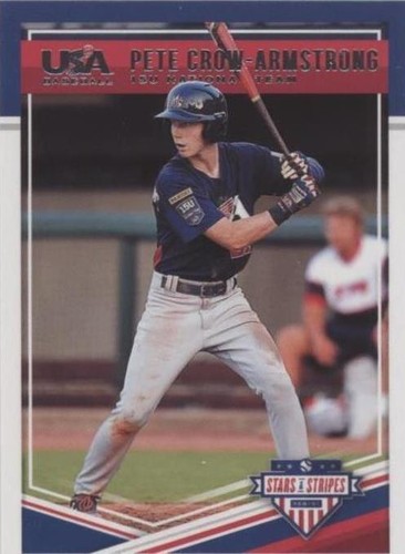 2018 Panini USA Baseball Stars & Stripes - Pete Crow-Armstrong #64
