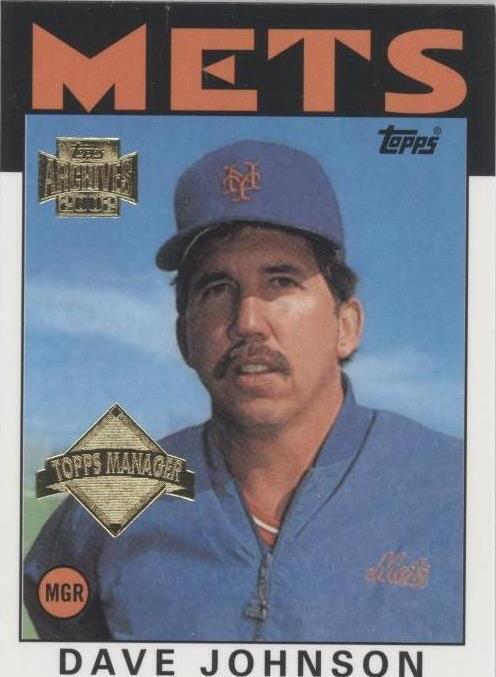 2002 Topps Archives - Davey Johnson #178