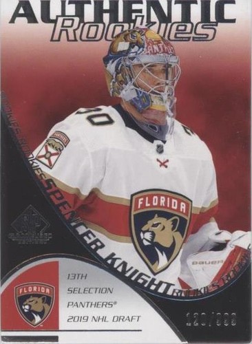 2021-22 Upper Deck SP Game Used - Spencer Knight #RC-7