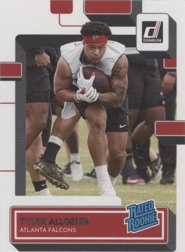 2022 Panini Donruss Tyler Allgeier #344