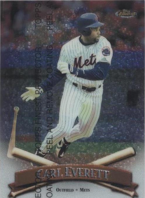 1998 Topps Finest - Carl Everett #41