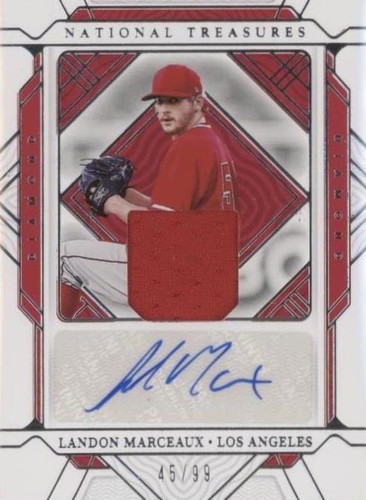 2022 Panini National Treasures - Landon Marceaux #DA-LM