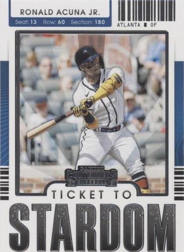 2021 Panini Contenders - Ronald Acuña Jr. #TTS-RA