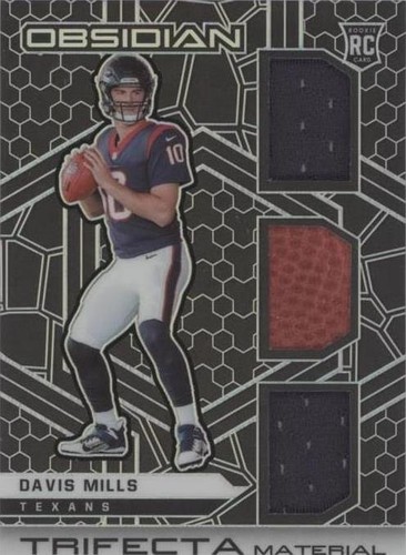 2021 Panini Obsidian Davis Mills #TM-DM