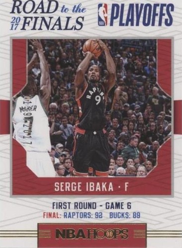 2017-18 Panini NBA Hoops - Serge Ibaka #18