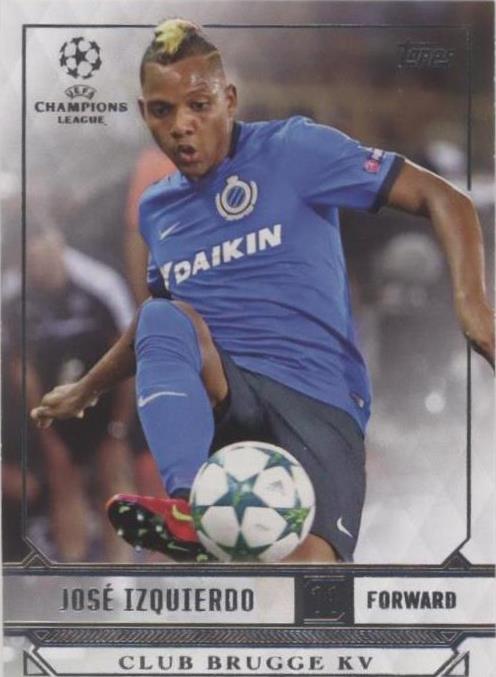 2016-17 Topps UCL Showcase Jose Izquierdo #46